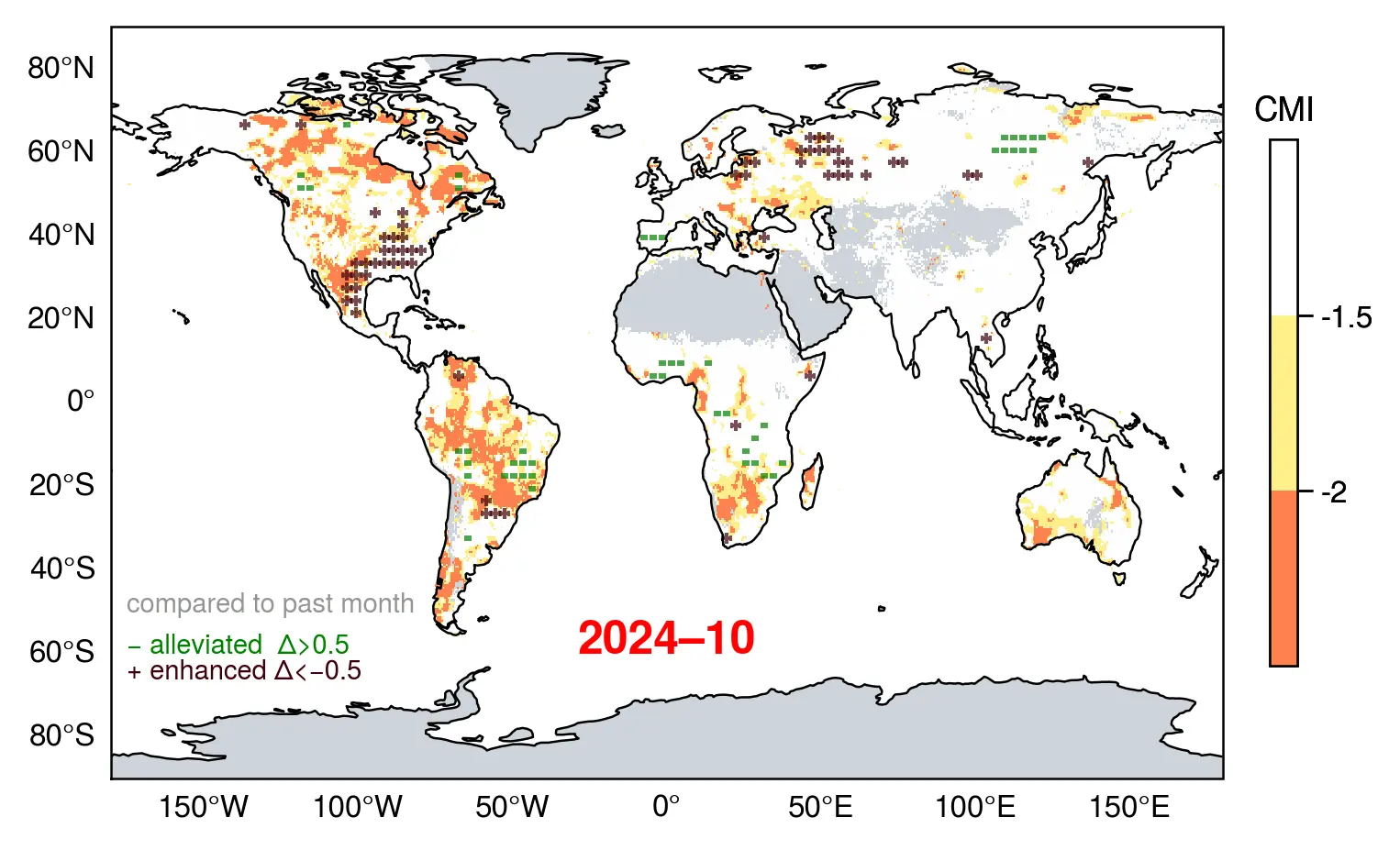 Global super drought monitor